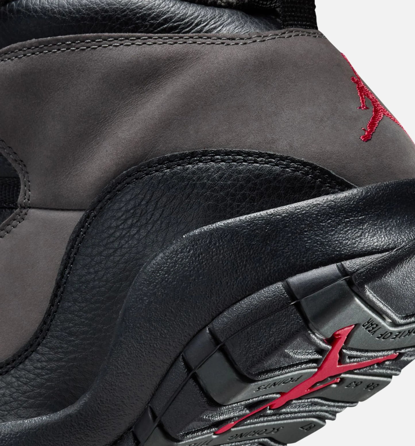 Air Jordan 10 Retro Shadow Mens Lifestyle Shoe Charred Grey True Red Black Limit One Per Customer