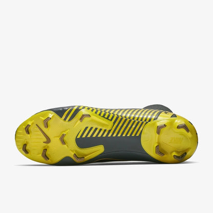 Nike Superfly 6 Pro FG Mens Soccer Cleats Dark Grey Yellow