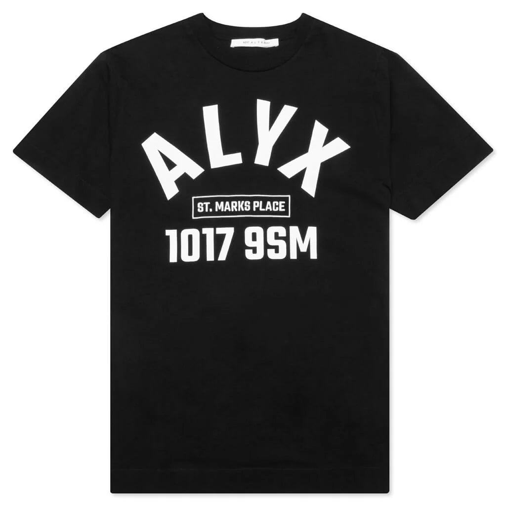 Arch Logo S S Tee Black