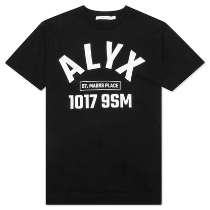 Arch Logo S S Tee Black
