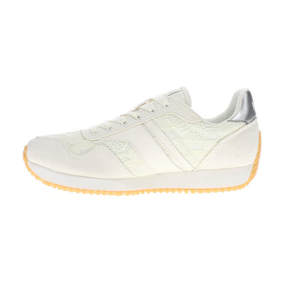 Rena Floral Lace Lace Up Sneakers