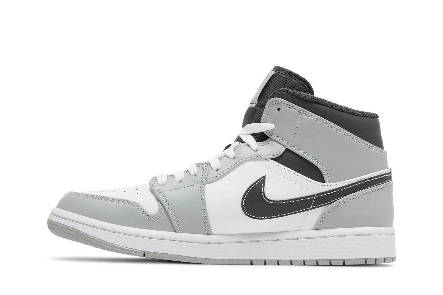 Jordan 1 Mid Light Smoke Grey