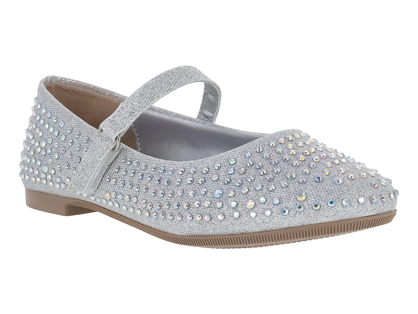 Zapatos Ballerina Tropicana Plata para Niña