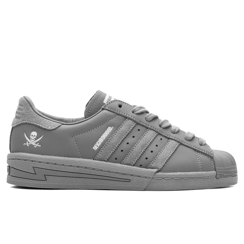 Adidas x Neighborhood Superstar Grey Grey Cloud White
