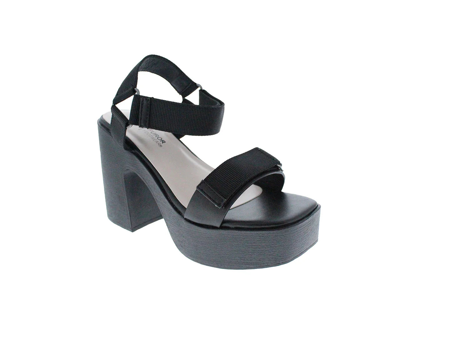 Sandalias Furor Negro para Mujer