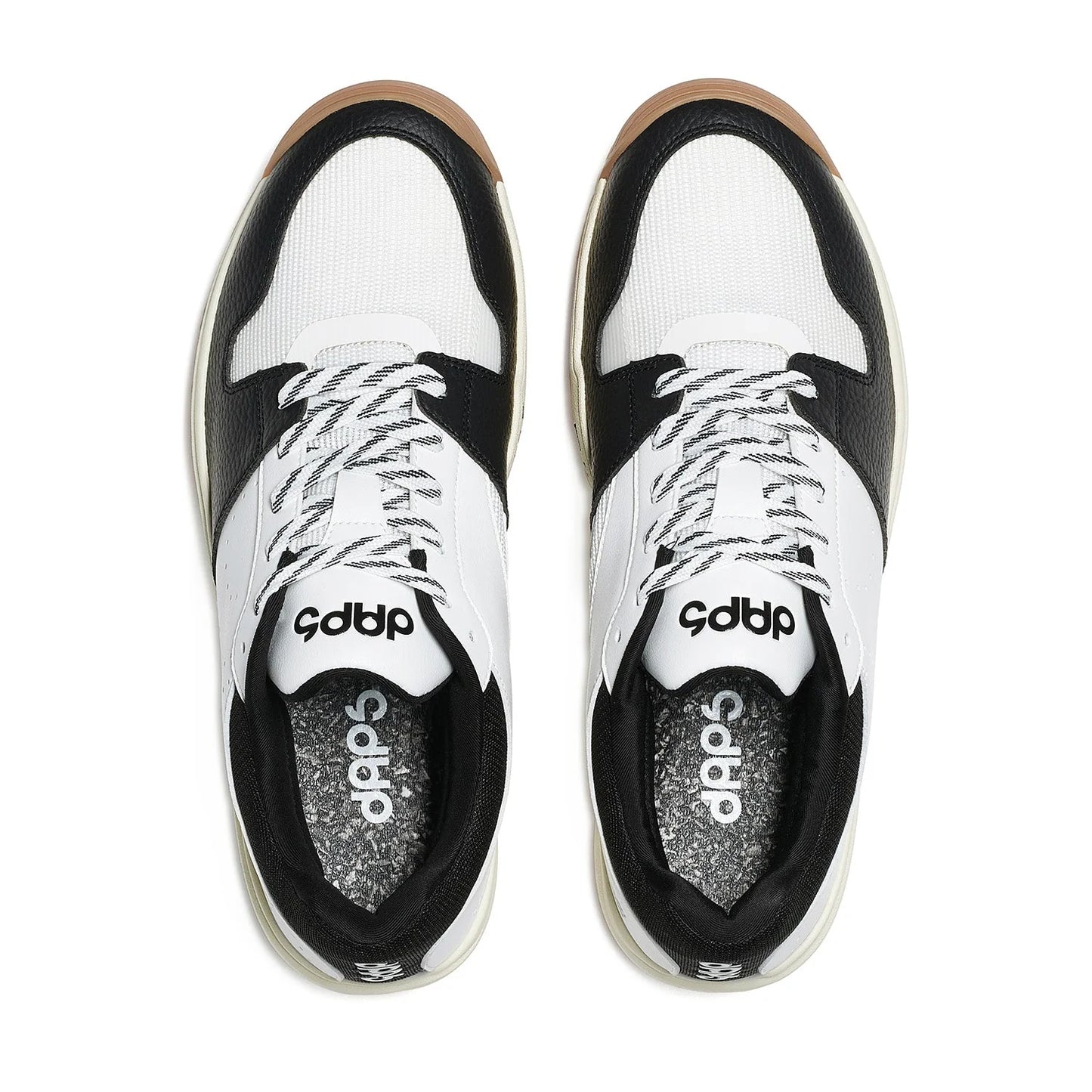 DAPS DESI Low Black White Mens Pickleball Shoes