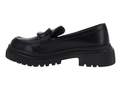 Zapatos Mocasines Roze Negro para Mujer