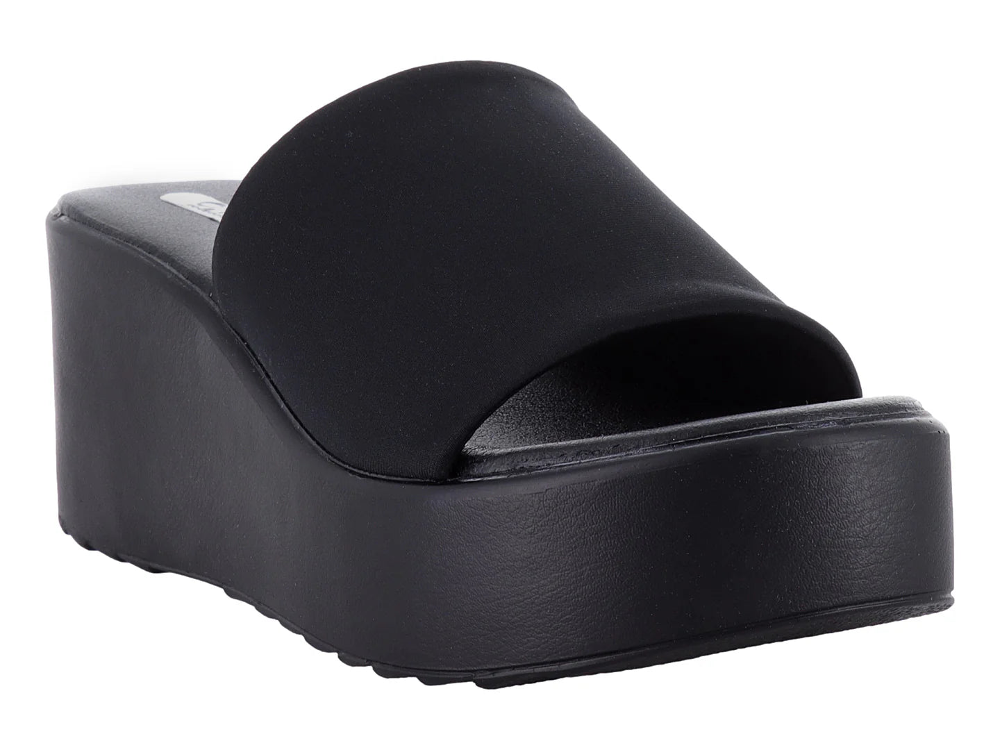 OYYI Sandalias Plataforma Negro para Mujer