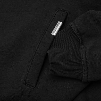 Hermes Zip Hoodie Jet Black