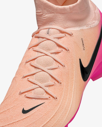 Nike Phantom Luna 2 Pro FG Firm Ground Soccer Cleats Crimson Tint Pink Blast Black