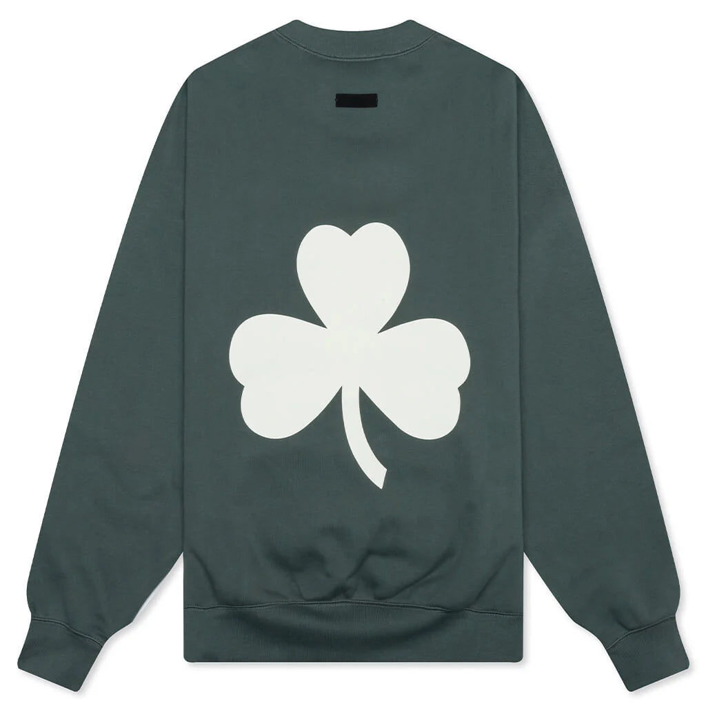 Fear of God Essentials x NBA Celtics Sport Crewneck Balsam Green