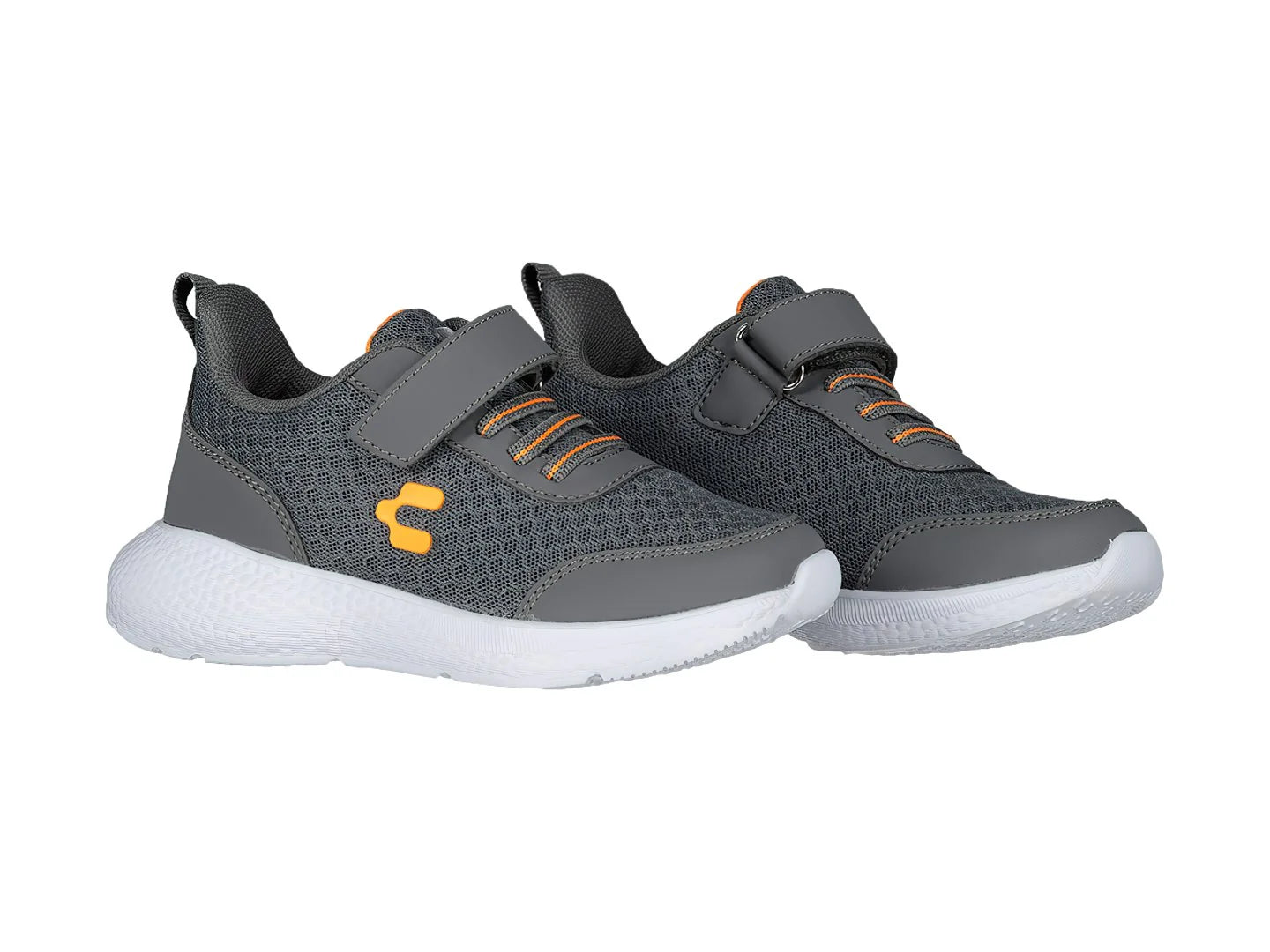 Tenis Charly Gris y Blanco para Niño