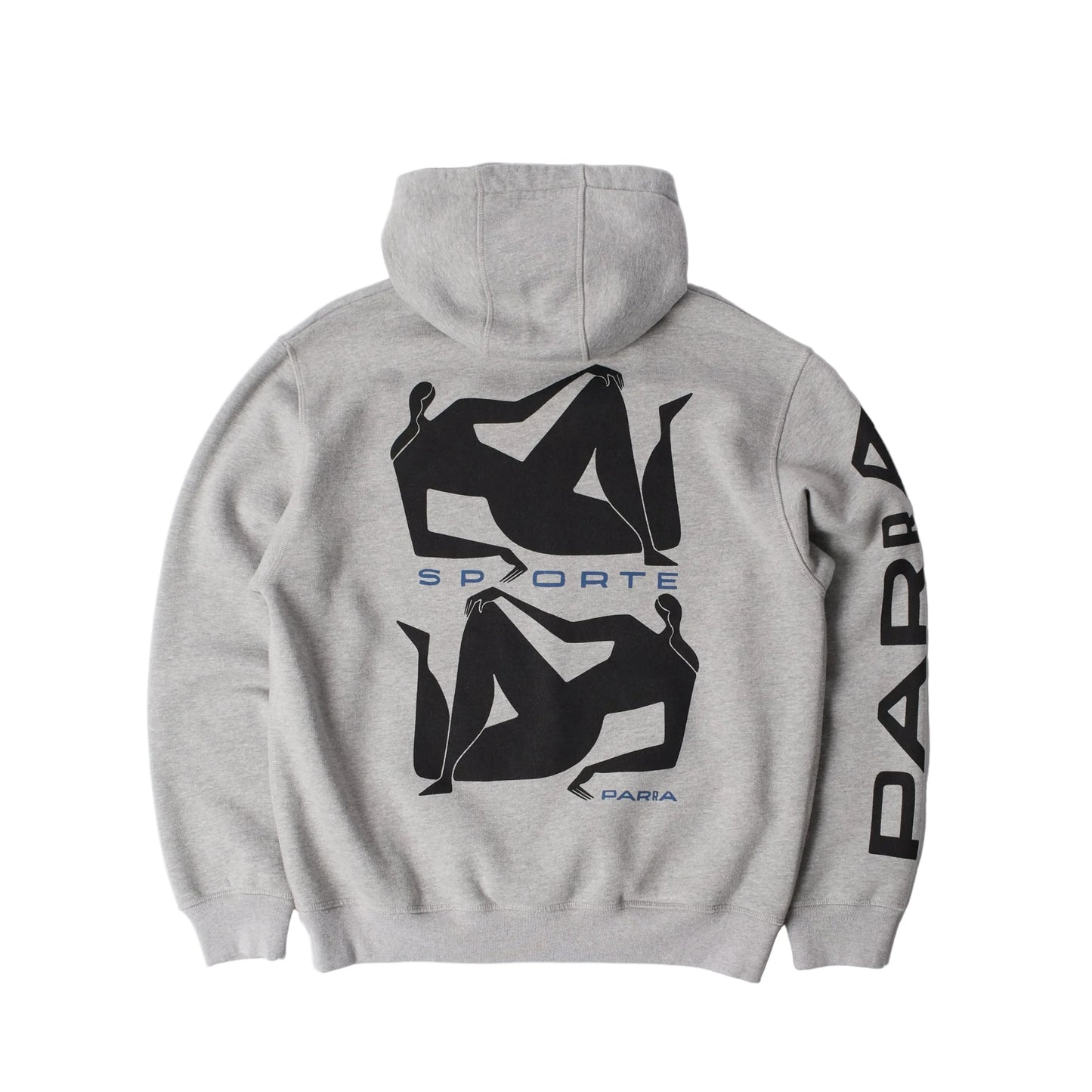 Parra Sporte Hooded Sweatshirt - Heather Grey