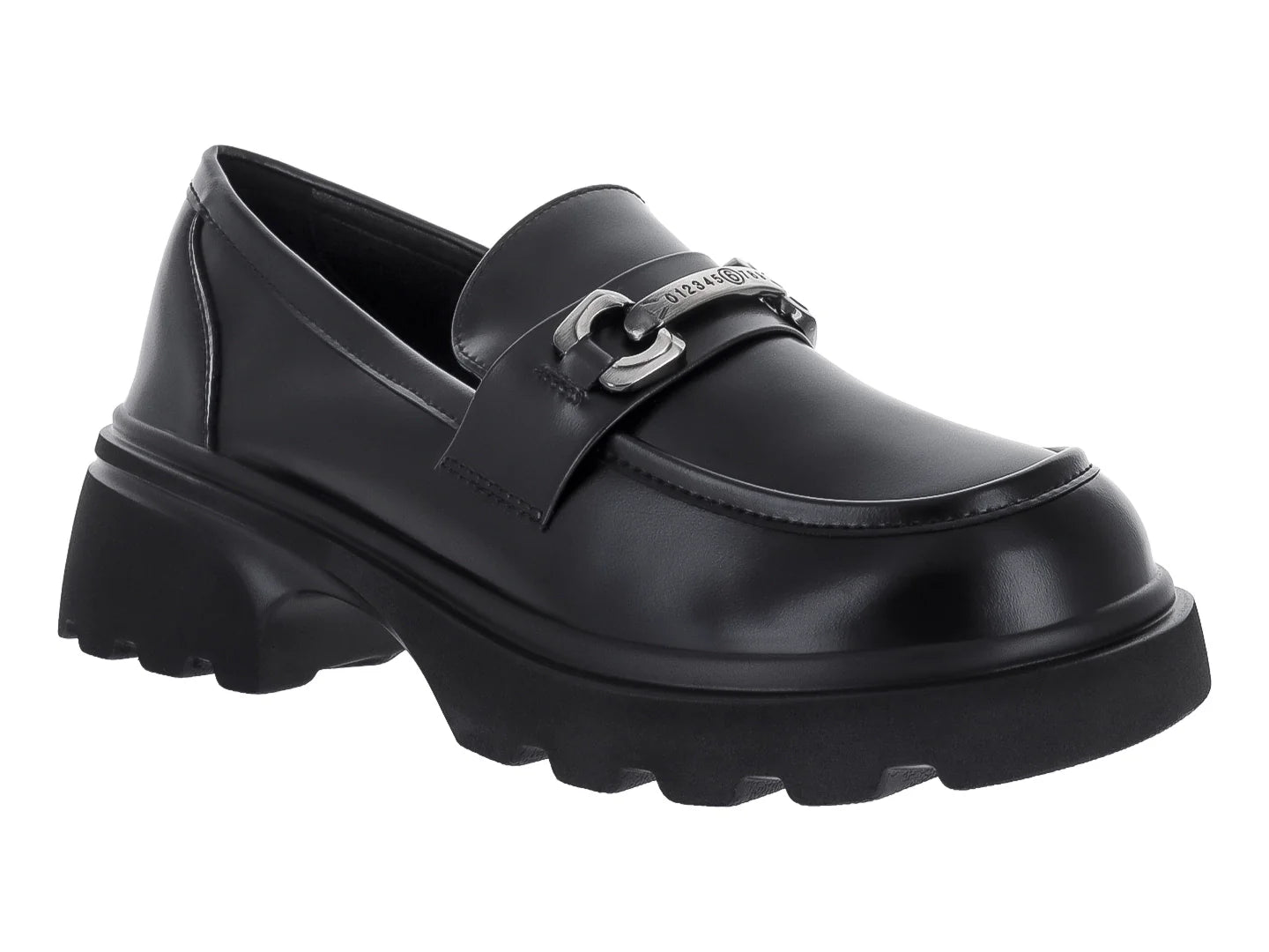 Zapatos Mocasines Roze Janfrin Negro para Mujer