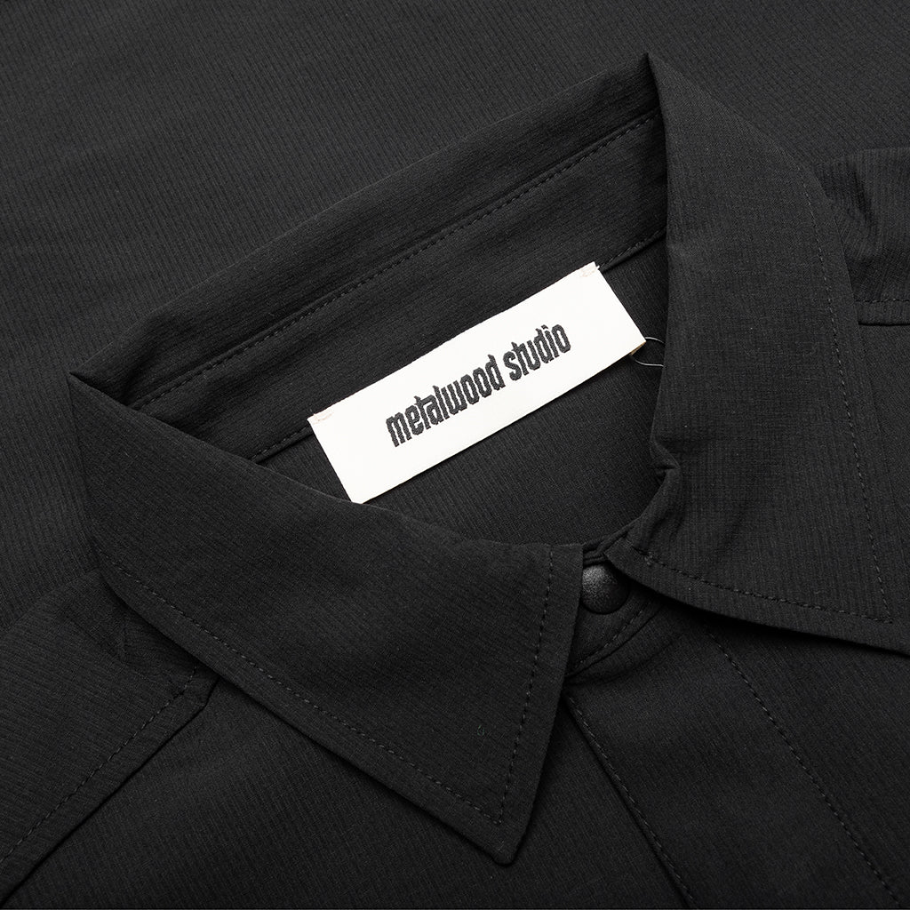 Ripstop Overshirt Black