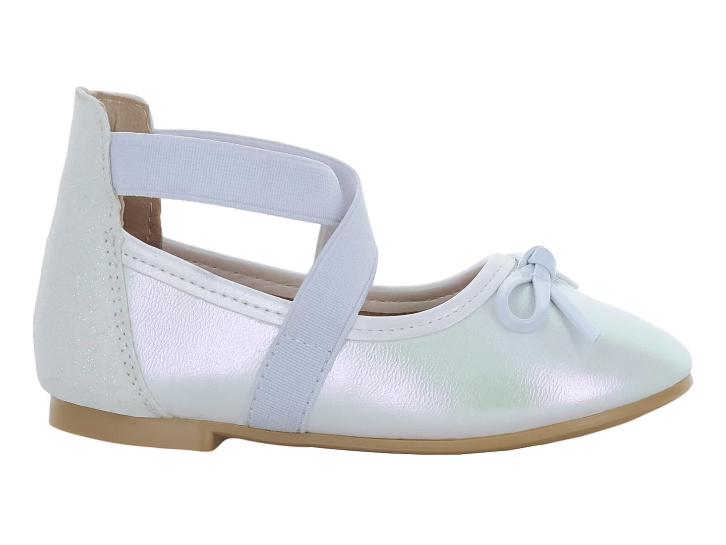Zapatos Planos 4EVER Blancos para Niña