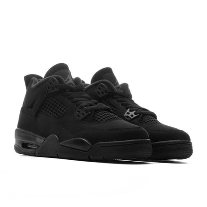 Air Jordan 4 Retro Black Cat GS Black Light Graphite