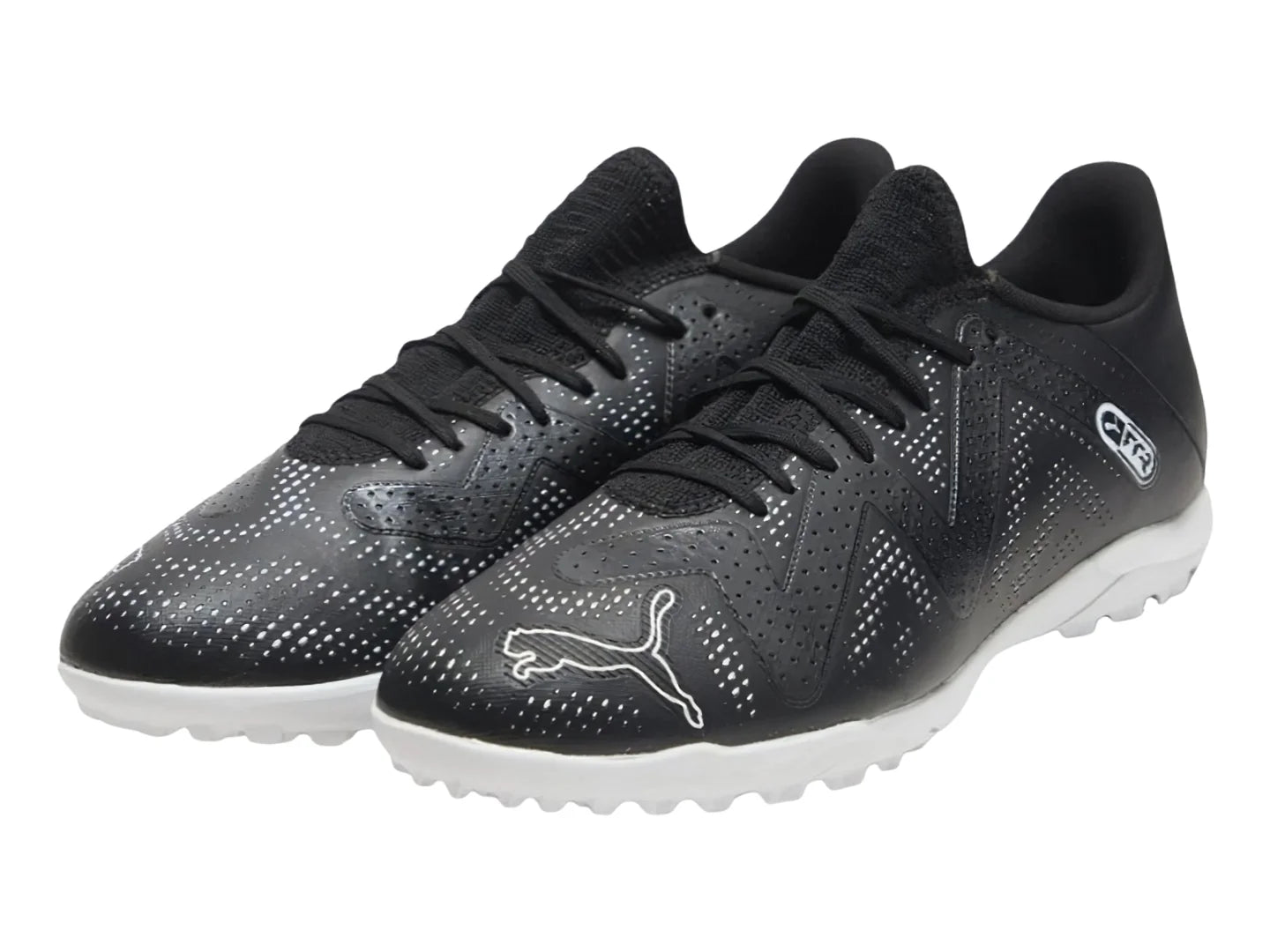Tenis de Fútbol PUMA Future Play TT Negro y Blanco para Hombre
