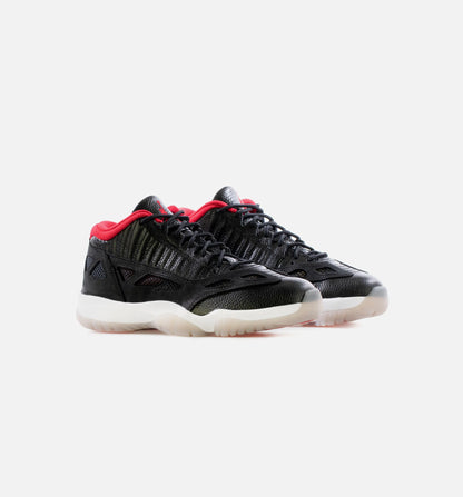 Air Jordan 11 Low IE Bred Mens Lifestyle Shoe Black White True Red Limit One Per Customer