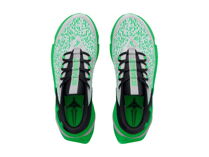 Tenis Under Armour Scramjet 5 Gris y Verde para Niño