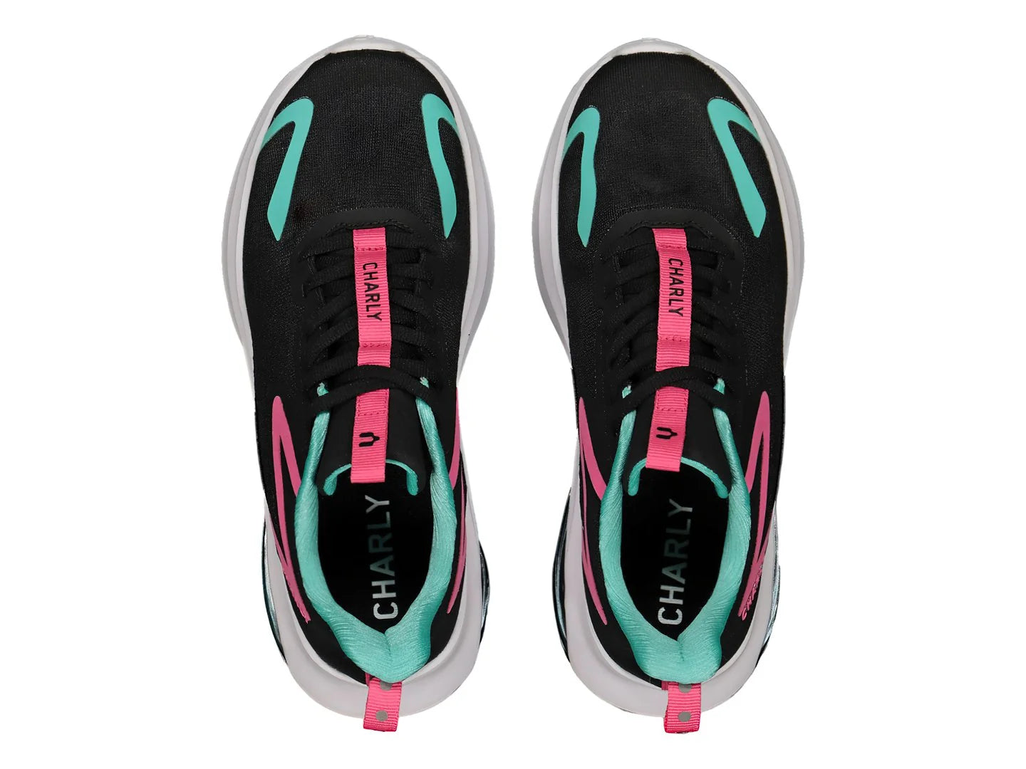 Tenis Charly Negro Aqua para Mujer