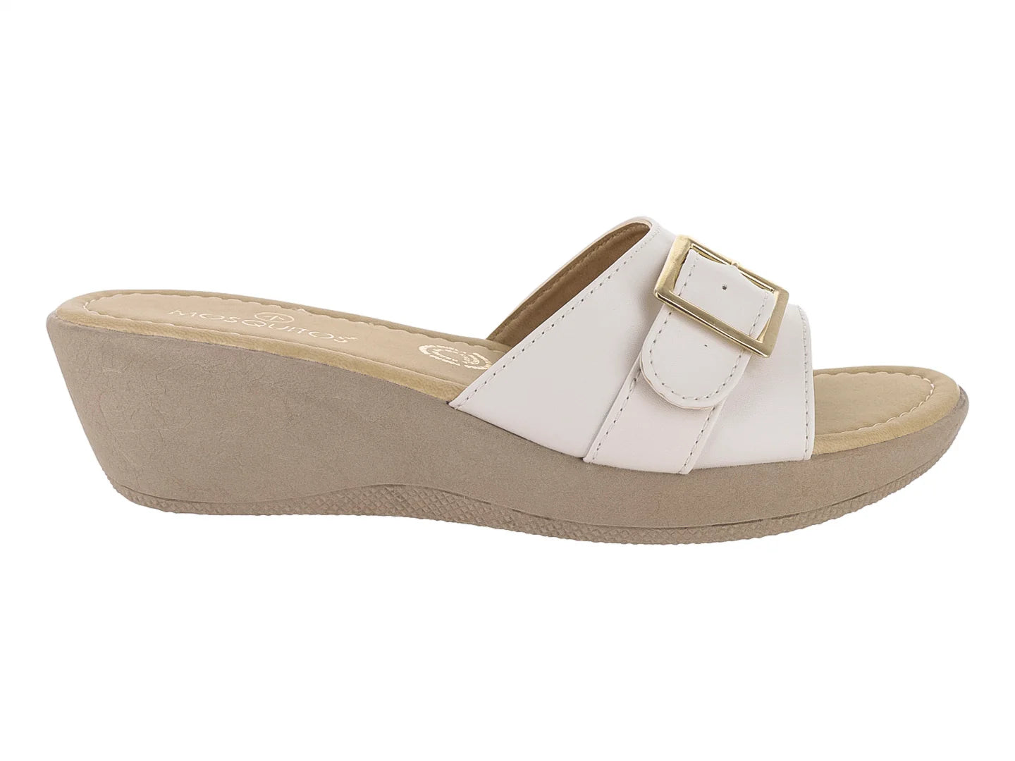 Sandalias Mosquitos Blanco para Mujer