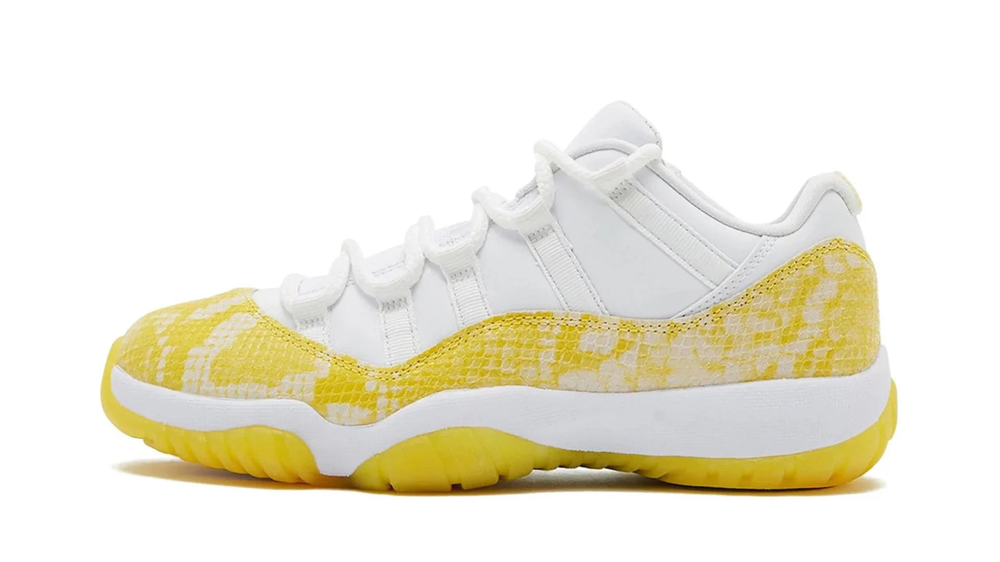 AIR JORDAN 11 LO WMNS Yellow Snakeskin