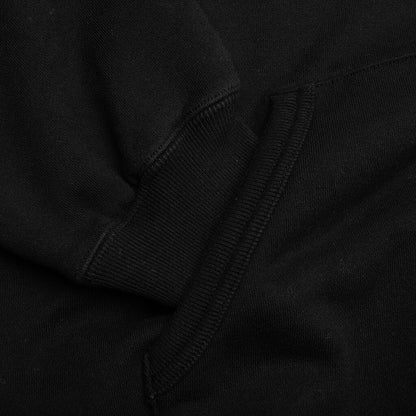 Classic Sweat Parka L S Black