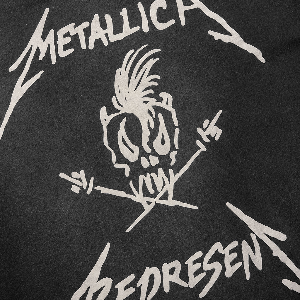 Metallica Garage Inc L S T Shirt Stained Black