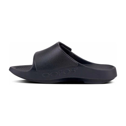 Unisex Ooahh Sports Flex Sandals in Black Matte