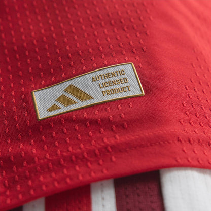 adidas Arsenal FC Home Authentic Mens Soccer Jersey 26 27 Red