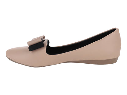 Zapatos Flats Ballerina MeliAna Color Maquillaje para Mujer