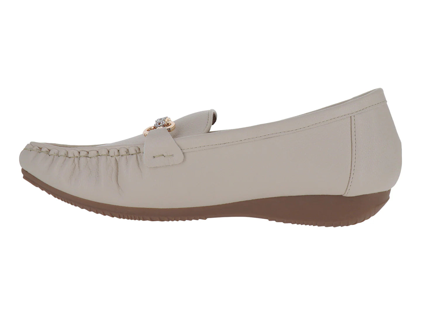 Zapatos Mocasines ROZE Beige para Mujer