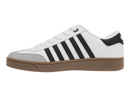 Tenis K SWISS Francis Court Blanco y Negro para Mujer