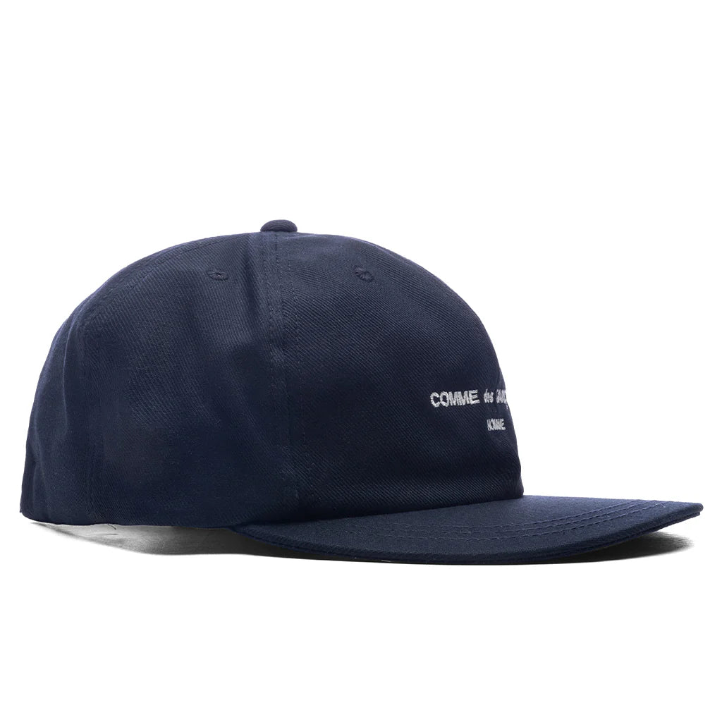 Embroidered Logo Cap Navy