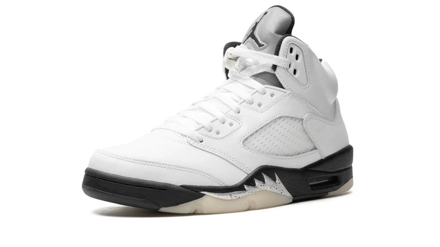 Air Jordan 5 White Black