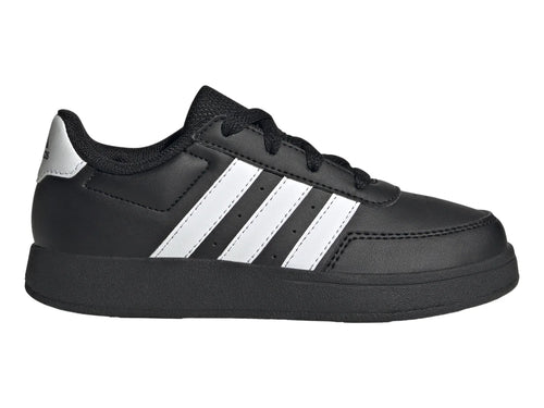 Tenis Adidas Breaknet 20 Negro y Blanco para Niño