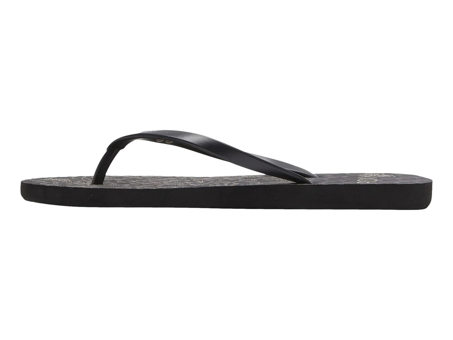 Sandalias Roxy Viva Stamp Negro y Dorado para Mujer