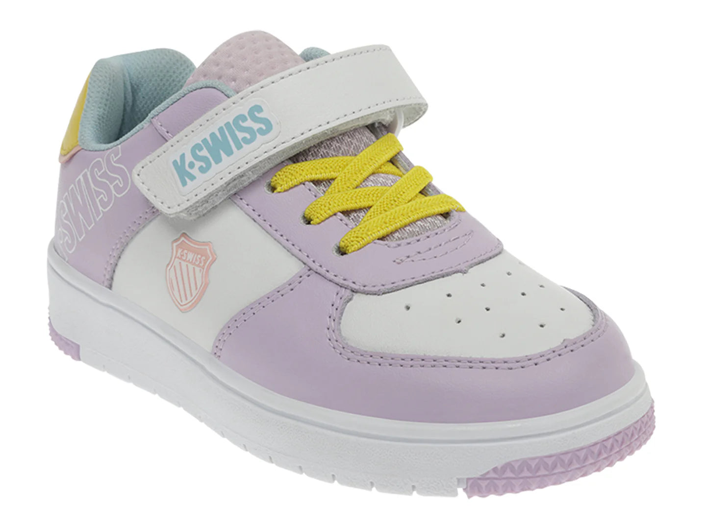 Tenis K Swiss Salt 2 Blanco y Lila para Niño