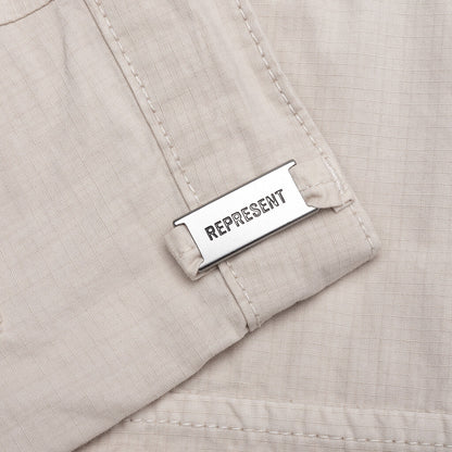 Front Pocket Cargo Short Champagne
