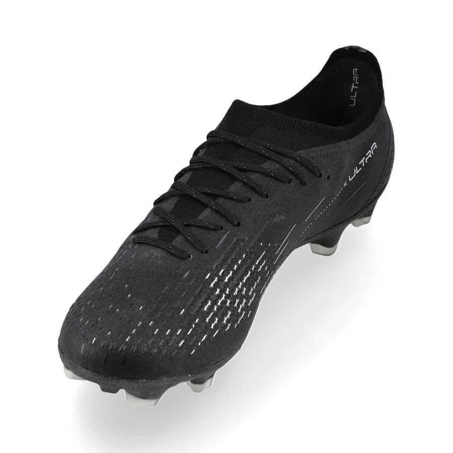 PUMA Ultra Ultimate FG AG Firm Ground Soccer Cleats Eclipse Black White