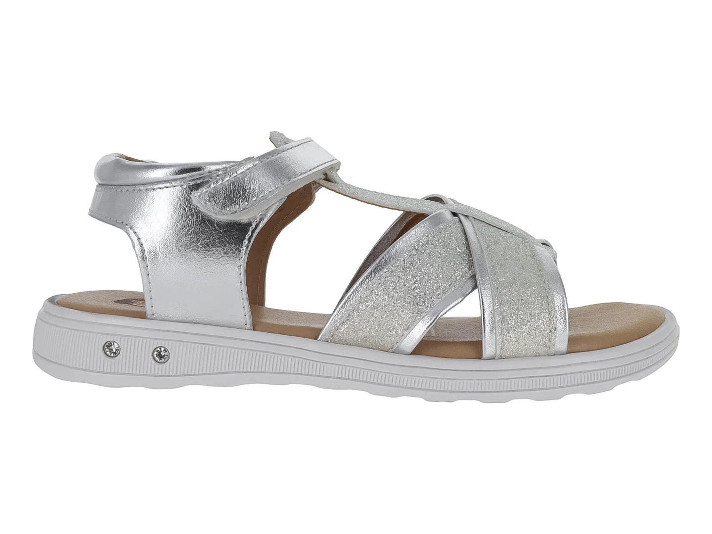 Sandalias Chabelo Plata para Niña