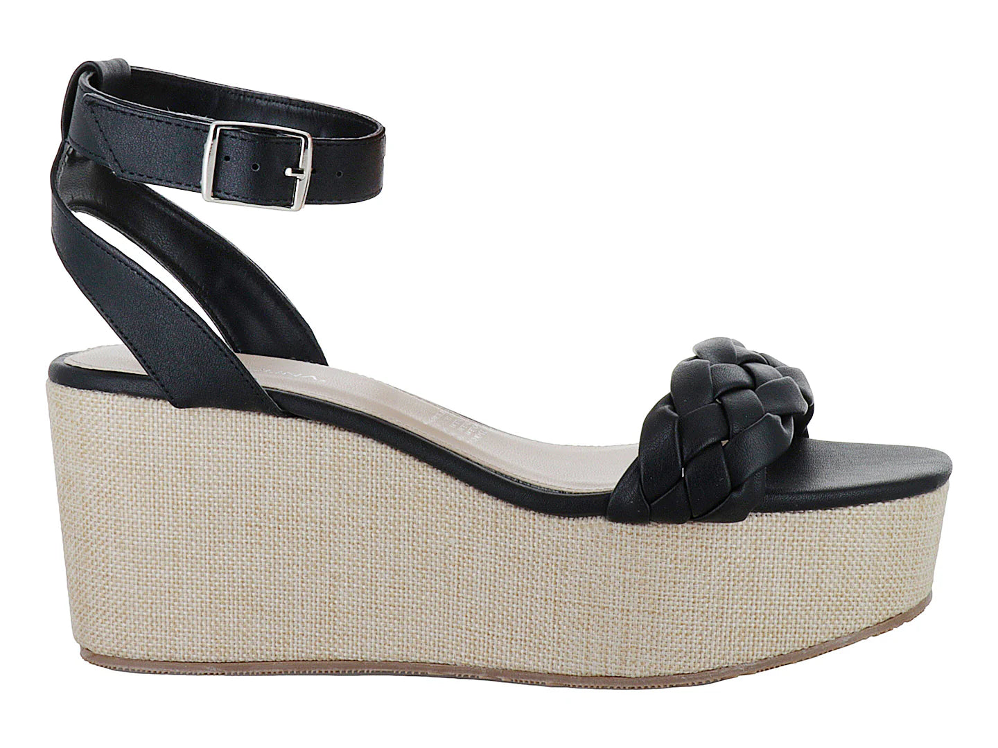 Sandalias de Plataforma Lady Paulina Color Negro para Mujer