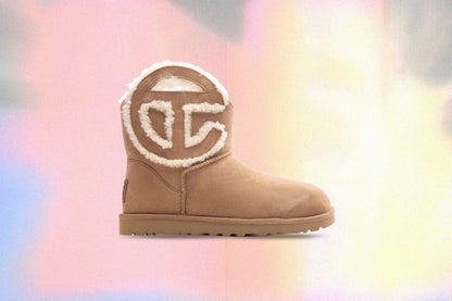 UGG x Telfar Logo Mini Boot Chestnut