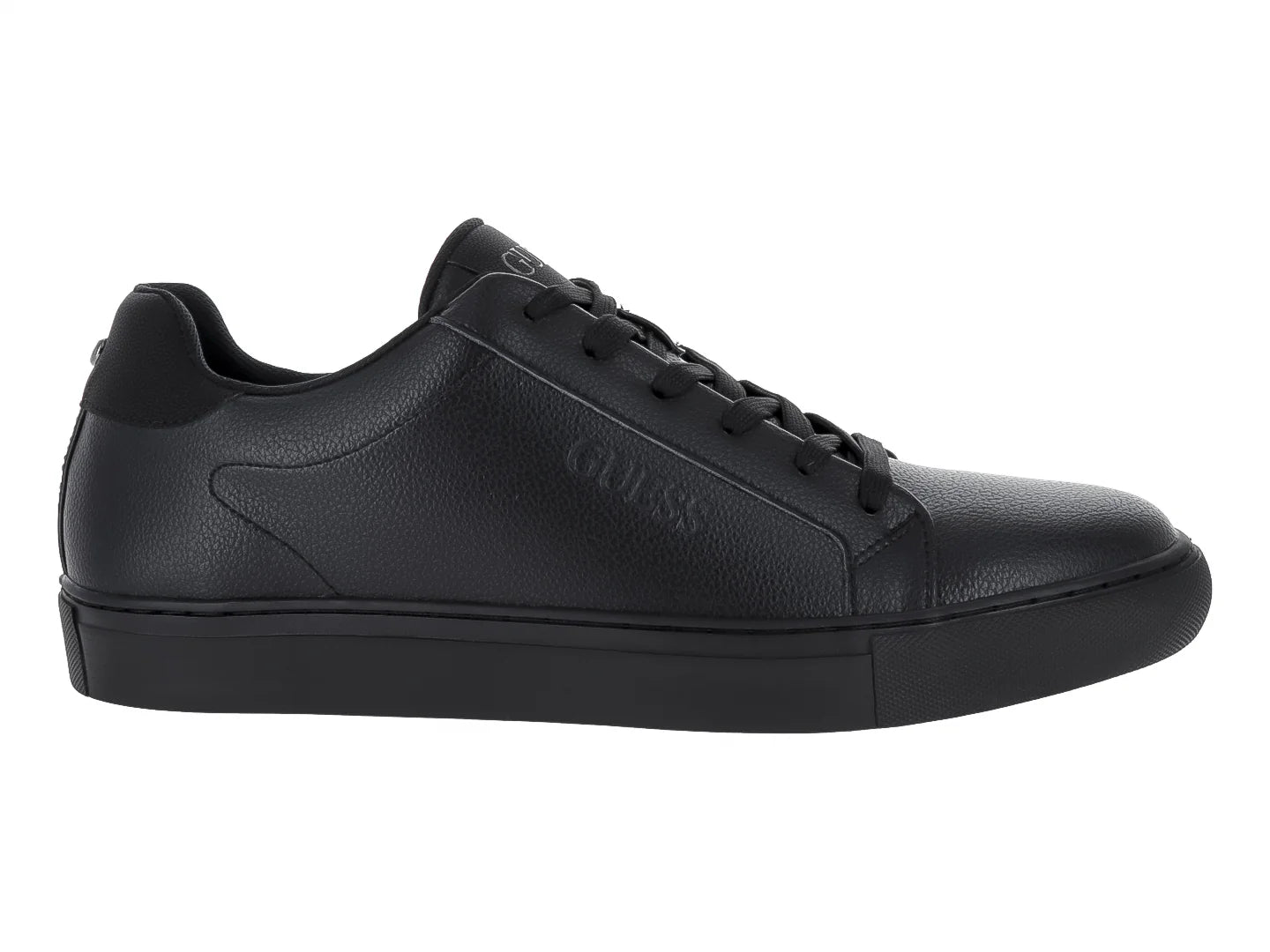 Tenis Guess Buca N de Piel Negro para Hombre