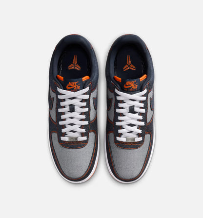 Air Force 1 Low Protro Obsidian And White Mens Lifestyle Shoe Obsidian Safety Orange White