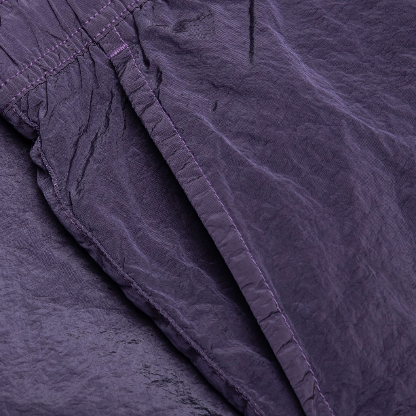 Nylon Metal Regular Fit Shorts Lavender