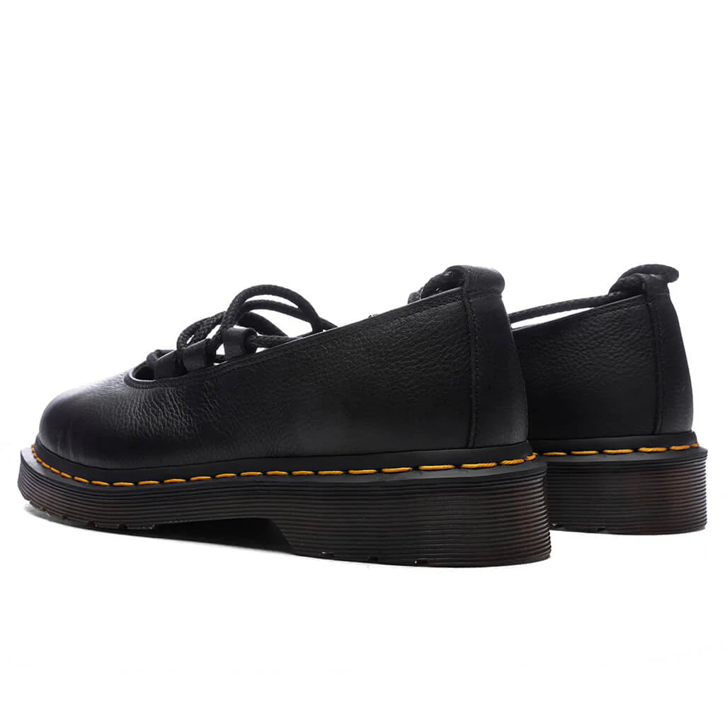 Womens Elphie II Black Virginia