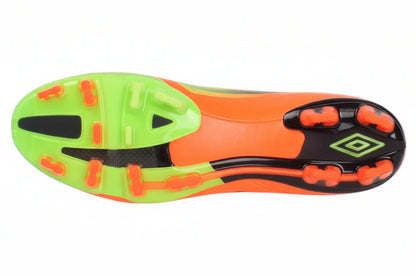 Umbro GT II Pro A FG Firm Ground Soccer Cleats Orange Green