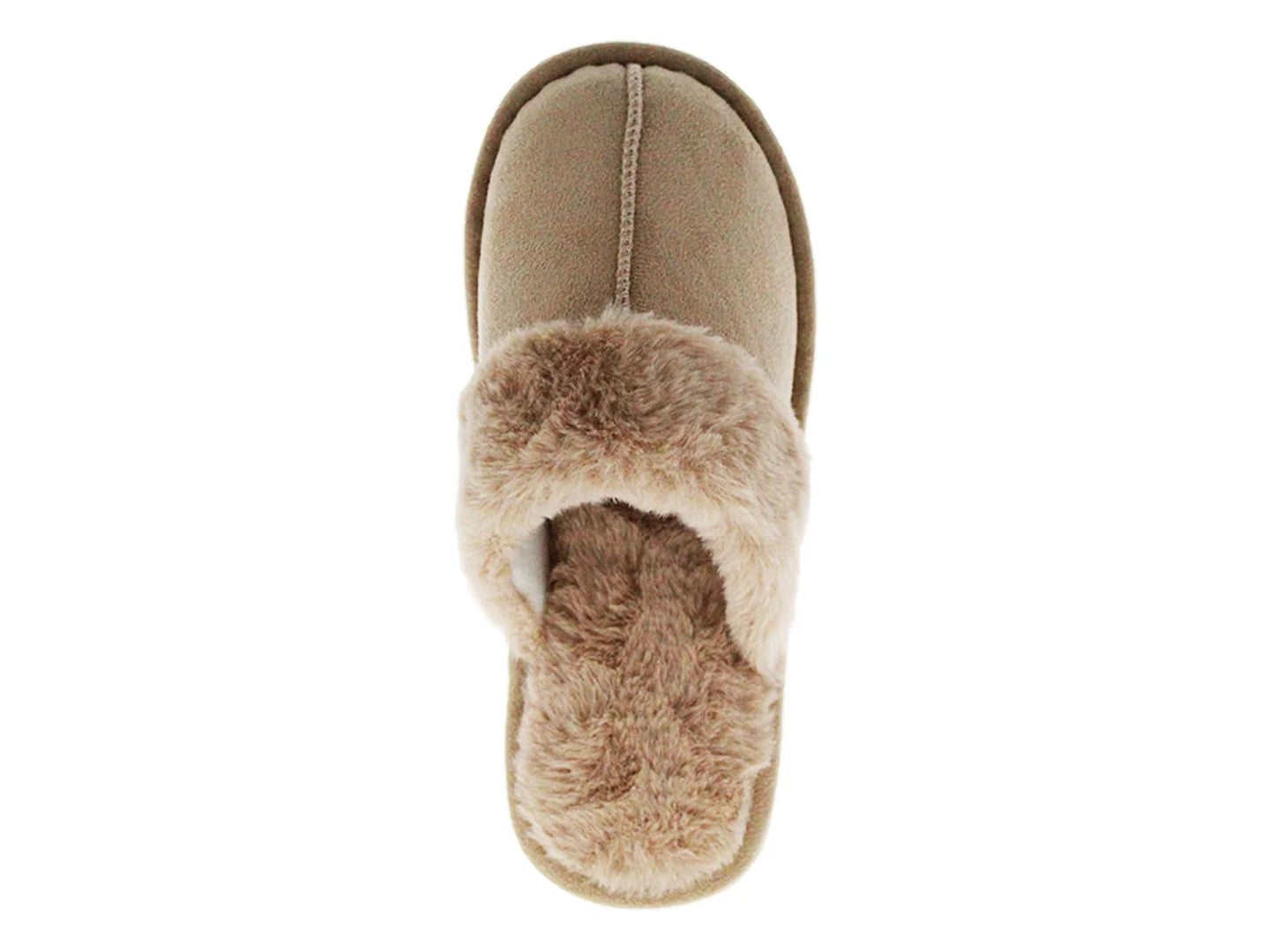 Pantuflas Comfort Fit Beige para Mujer